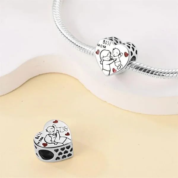Best Mom Charm Pandora Compatible - Best Mom - Image 3