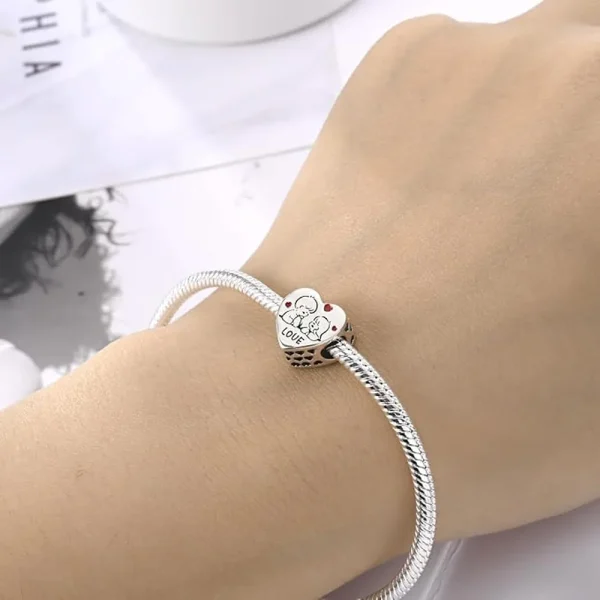Love Charm Pandora Compatible - Love - Image 3