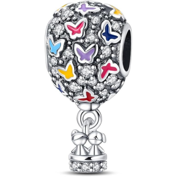 Lorrram - Sweetheart Sisters Charm pandora compatible