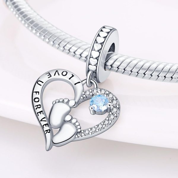 Lorram - Mother's Day Foot Pendant Pandora compatible - Image 2
