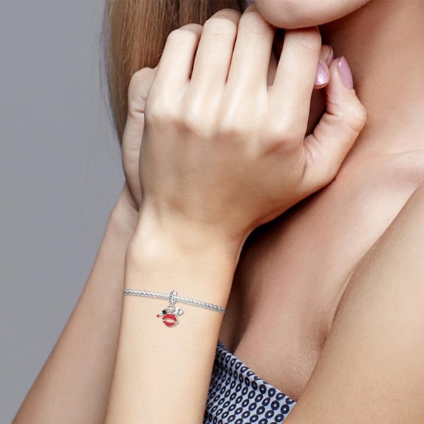 Lorram - Sexy Lipstick Charm Pandora Compatible - Image 2