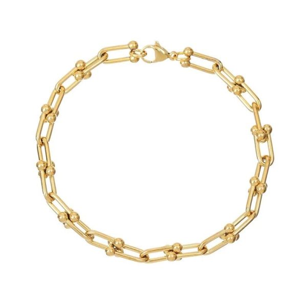Lorram - 18K Gold plated Horseshoe Bracelet - Image 2