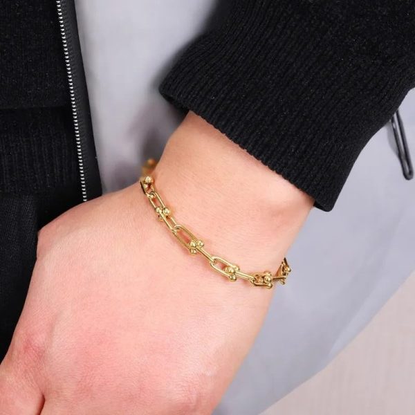 Lorram - 18K Gold plated Horseshoe Bracelet - Image 3