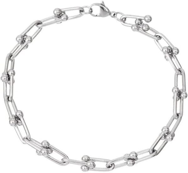 Lorram - Silver Horseshoe Bracelet